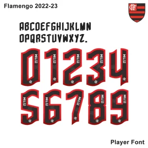 Flamengo 2022 Font