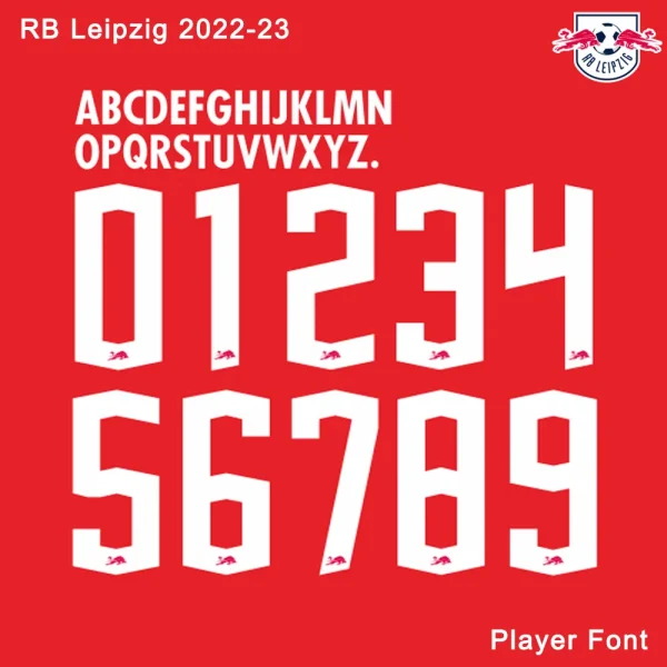 RB Leipzig 22-23 Font