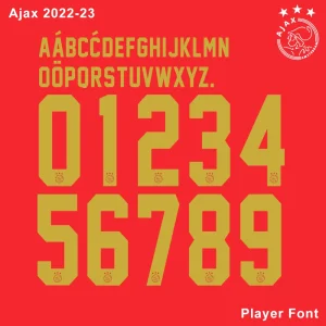 Ajax 22-23 Font