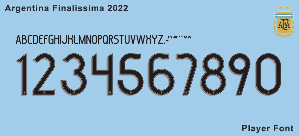 Argentina 2022 Font