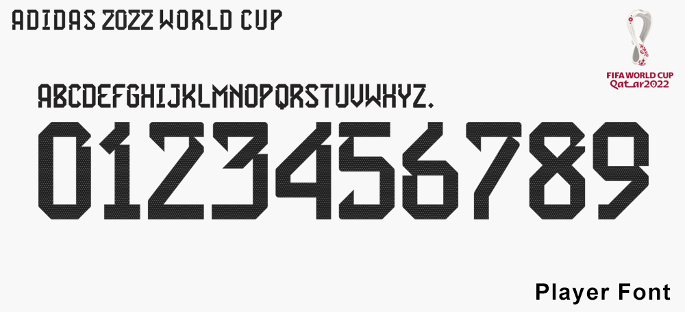Adidas 2022 World Cup Font