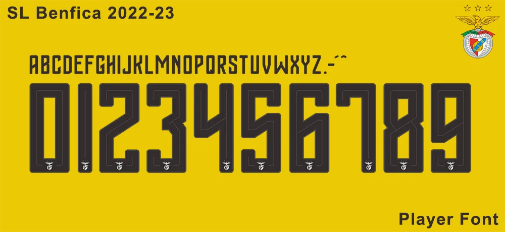 SL Benfica 2022-23 Font