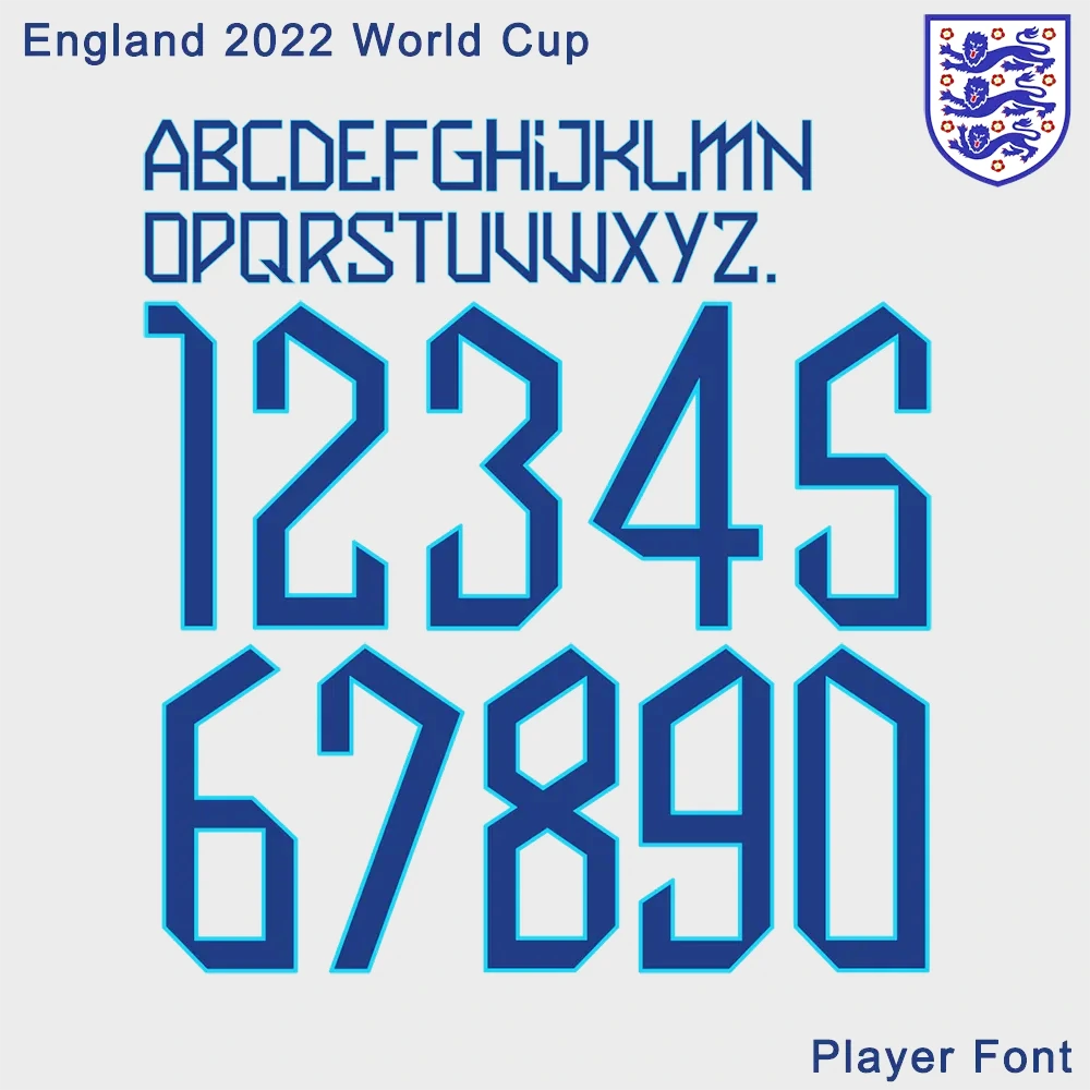 Nike England 2022 World Cup Font – Player Font