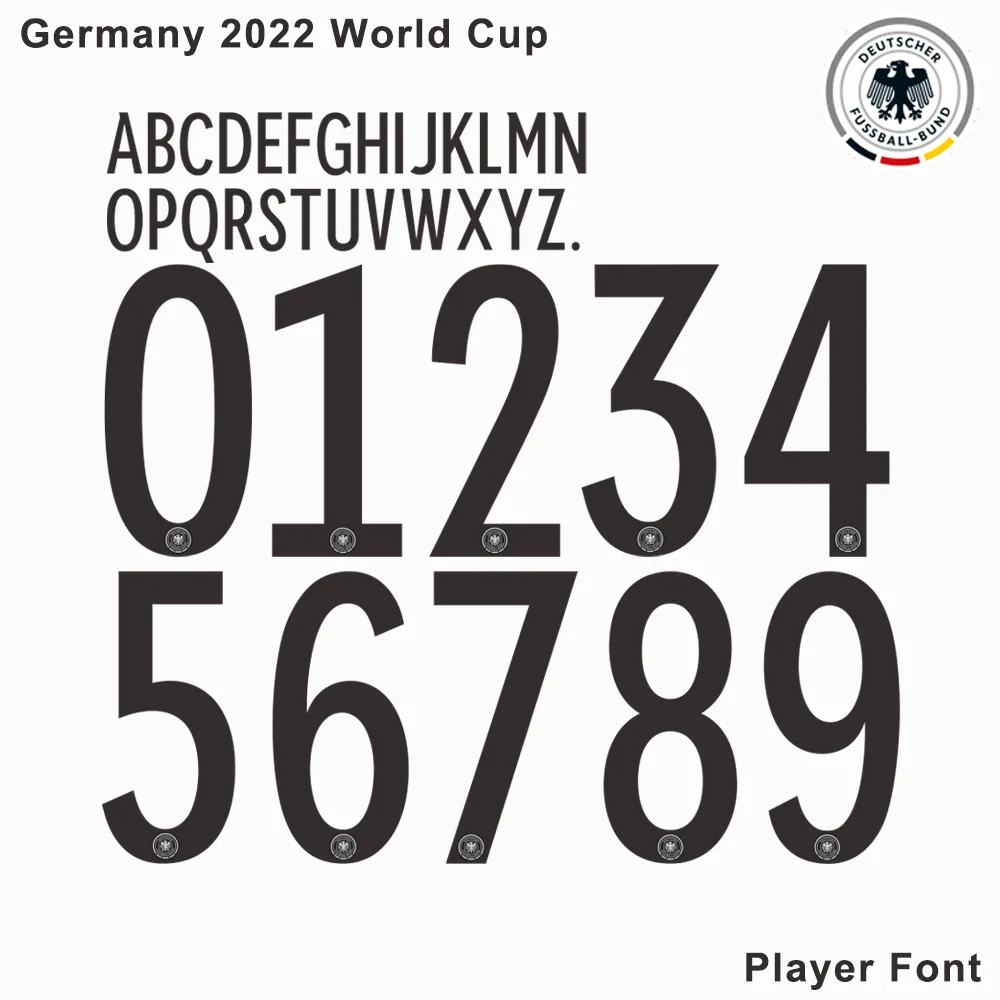 Germany 2022 World Cup Font – Player Font