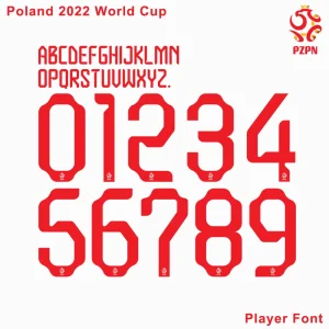 Poland 2022 World Cup Font