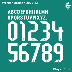 Werder Bremen 2022-23 Font