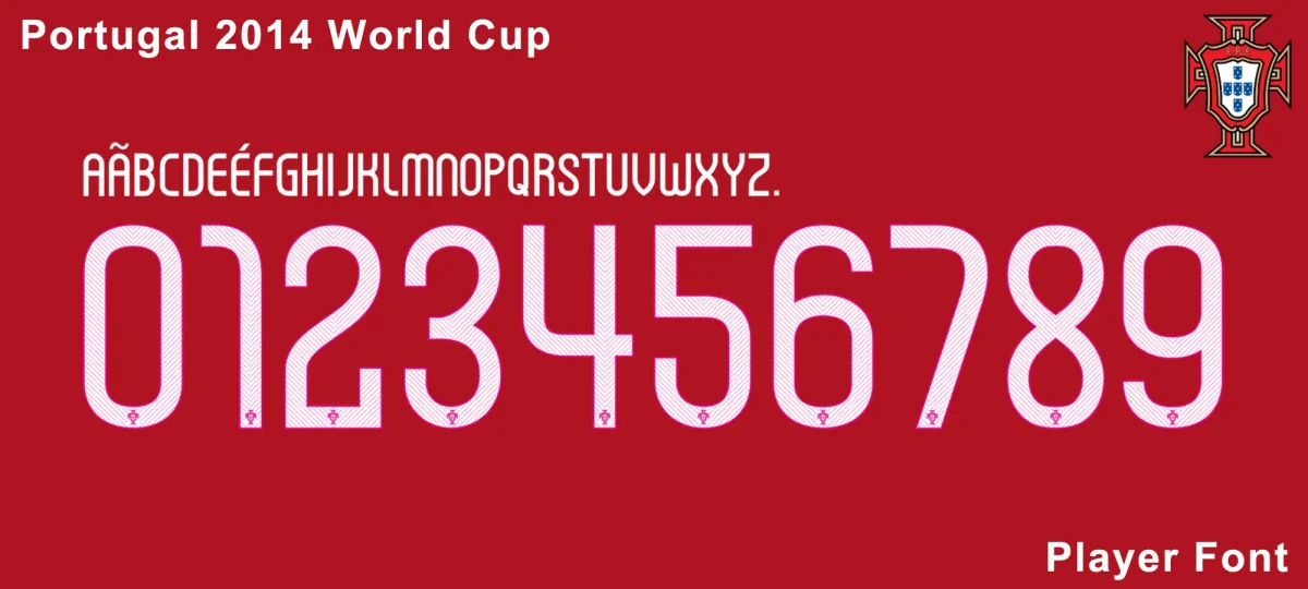 portugal 2014 world cup font