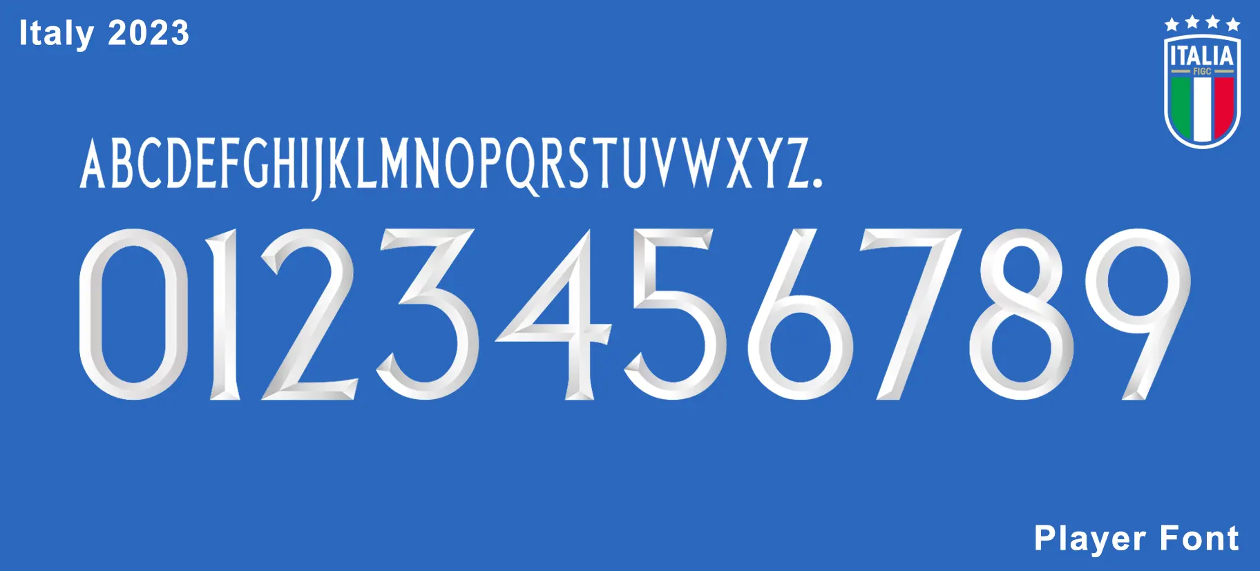 Italy 2023 Font