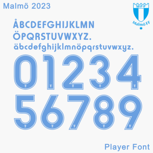 Malmö FF 2023 Font