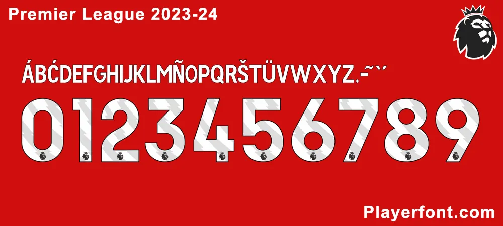 New Premier League 2023-2024 Font