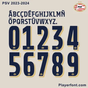 PSV 2023-2024 Font