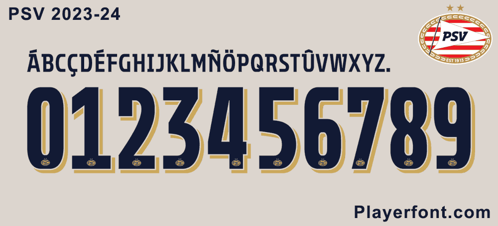 PSV 2023-2024 Font