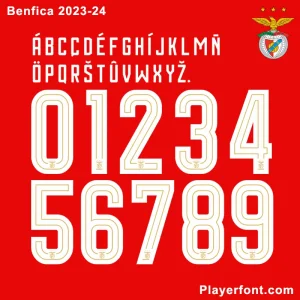 SL Benfica 2023-24 Font Download