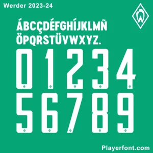 Werder Bremen 2023-2024 Font