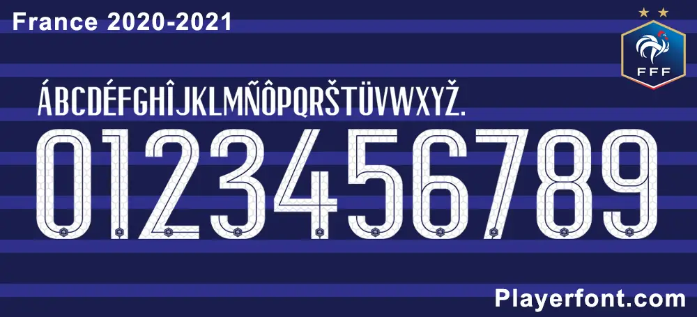 France 2020-2021 Font Download