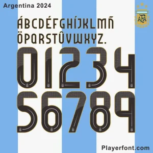 Argentina 2024 Font