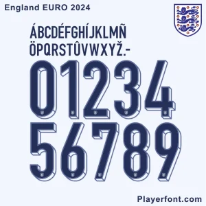 UEFA Euro 2024 England Font Download