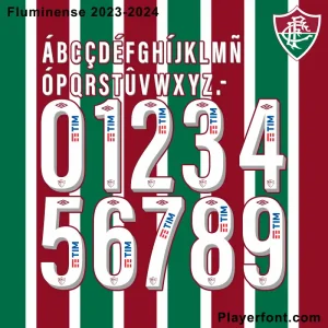 Fluminense 2023-2024 Font Download