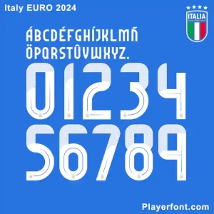 Italy EURO 2024 Font Download