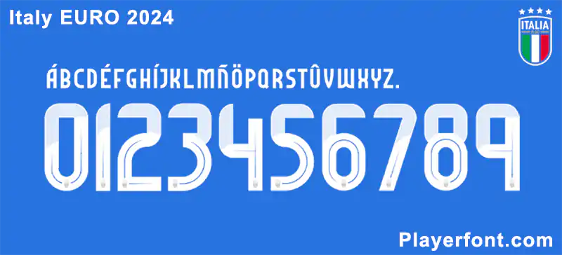 Italy EURO 2024 Font Downloads