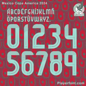 Mexico Copa America 2024 Font Download