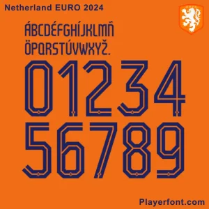 Holland EURO 2024 Font Download