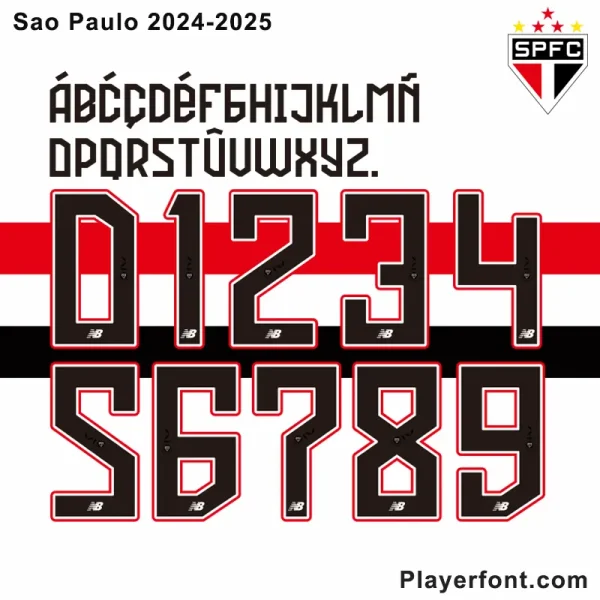 Sao Paulo 2024-25 Font Download