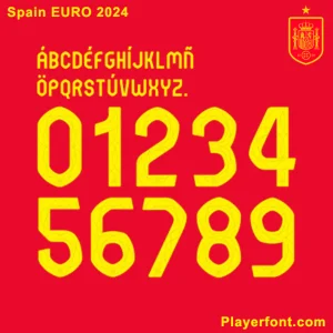 Spain EURO 2024 Font Download