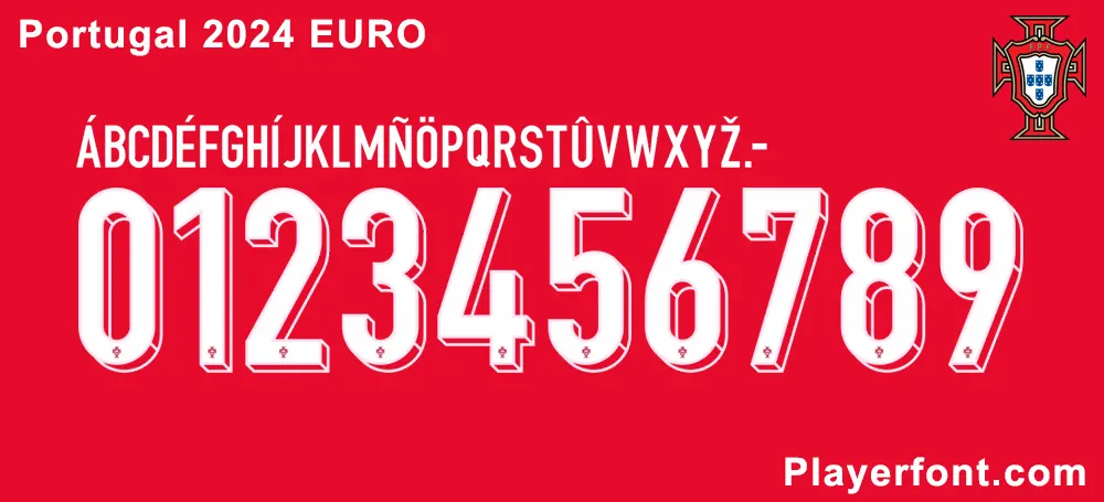 Portugal EURO 2024 Font Download