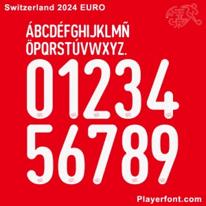 Switzerland EURO 2024 Font Download