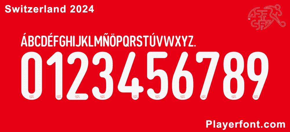 Switzerland EURO 2024 Font Downloads