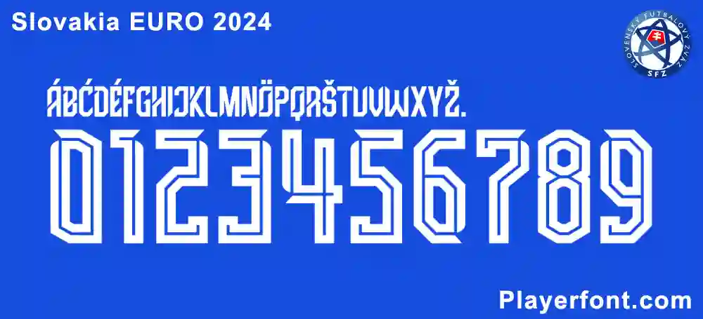 Slovakia 2024 Font Download
