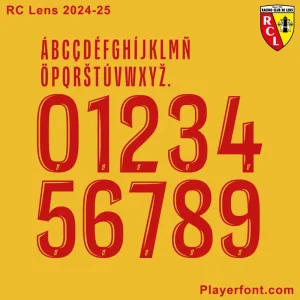 RC Lens 2024-2025 Font Download
