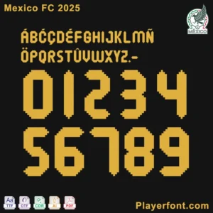Adidas Mexico 2025 Font Preview - TTF, OTF, CDR, PDF Vector Files