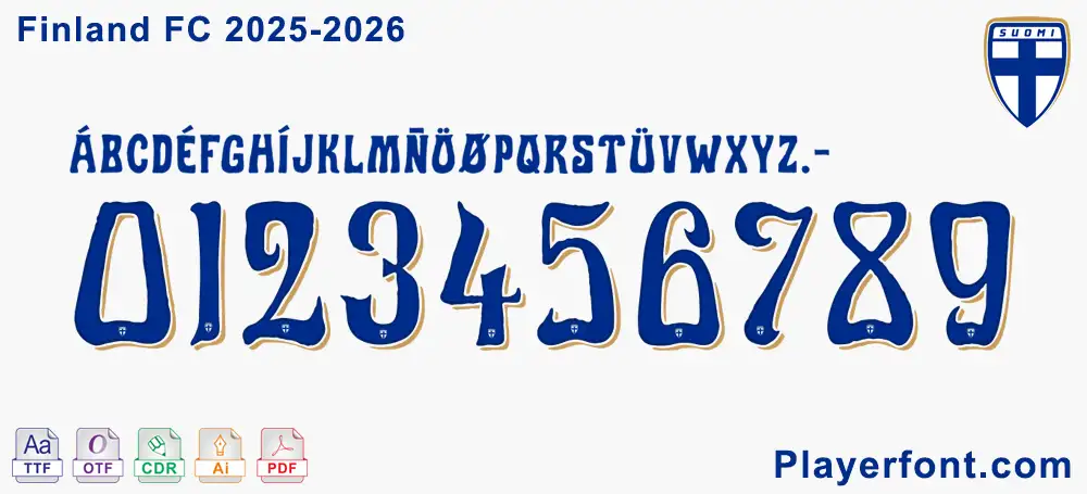 Finland 2025-2026 modern font preview – clean typography for designers