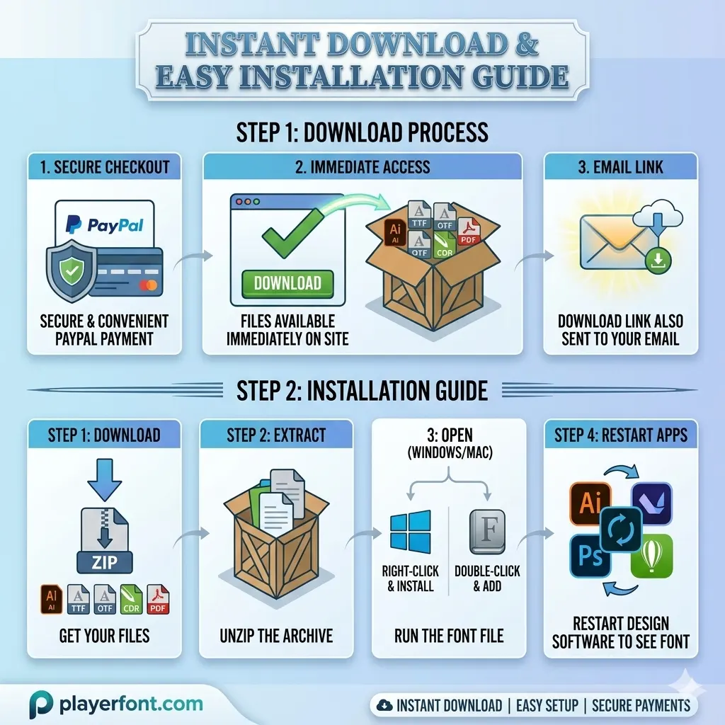 PlayerFont Download & Installation Guide